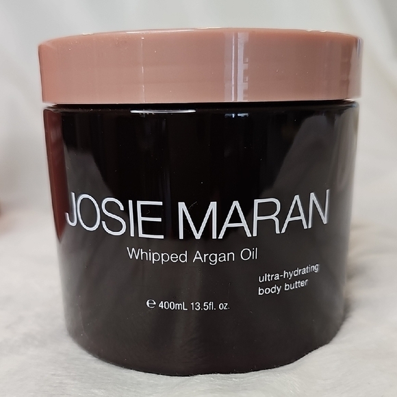 NEW! Josie Maran 13.5 oz Argan Amour Whipped Argon Oil Body Butter-Vanilla Berry - Picture 2 of 4